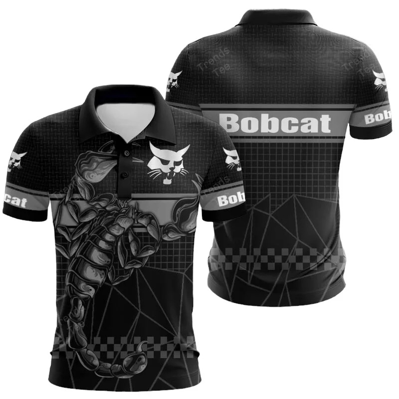 Special Release Brand Bobcat Tractors For Farmers Polo Shirt All Over Prints QPL120724A19PL