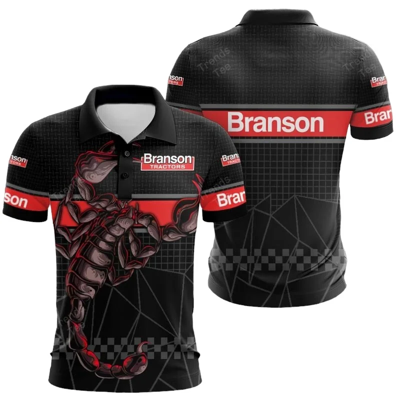 Special Release Brand Branson Tractors For Farmers Polo Shirt All Over Prints QPL120724A15PL