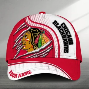 Chicago Blackhawks Sport Mix Color National Hockey League Caps All Over Prints