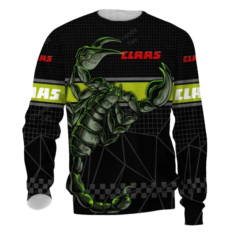 Special Release Brand Claas Tractors For Farmers Sweatshirt All Over Prints QSW120724A2SW