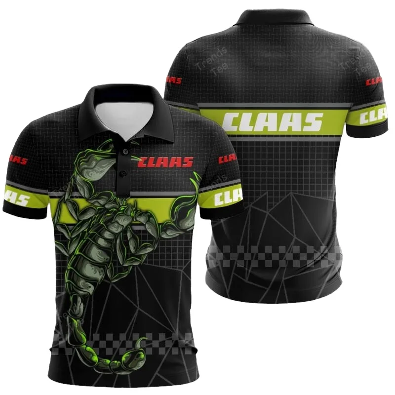 Special Release Brand Claas Tractors For Farmers Polo Shirt All Over Prints QPL120724A2PL