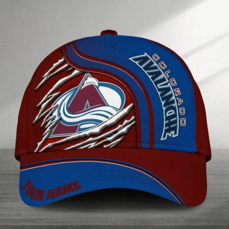 Colorado Avalanche Sport Mix Color National Hockey League Caps All Over Prints