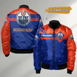 Edmonton Oilers Bomber Mix Color National Hockey League All Over Prints