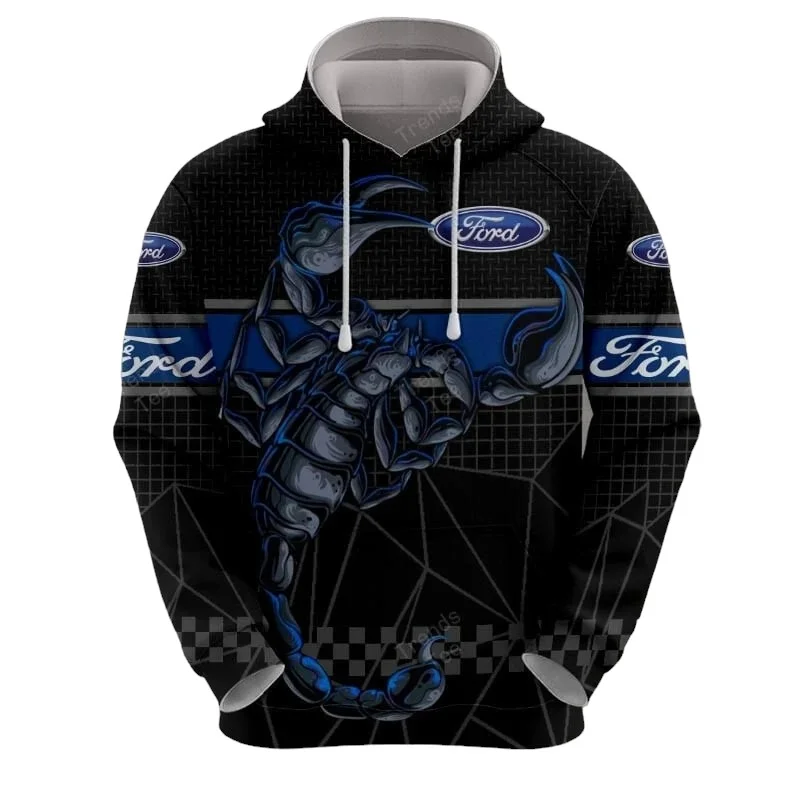 Special Release Brand Ford Tractors For Farmers Hoodie Shirt All Over Prints  QTS120724A1HD