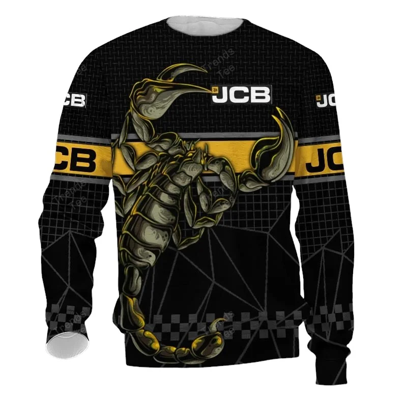 Special Release Brand JCB Tractors For Farmers Sweatshirt All Over Prints QSW120724A18SW