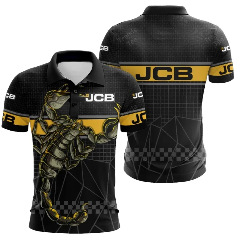 Special Release Brand JCB Tractors For Farmers Polo Shirt All Over Prints QPL120724A18PL