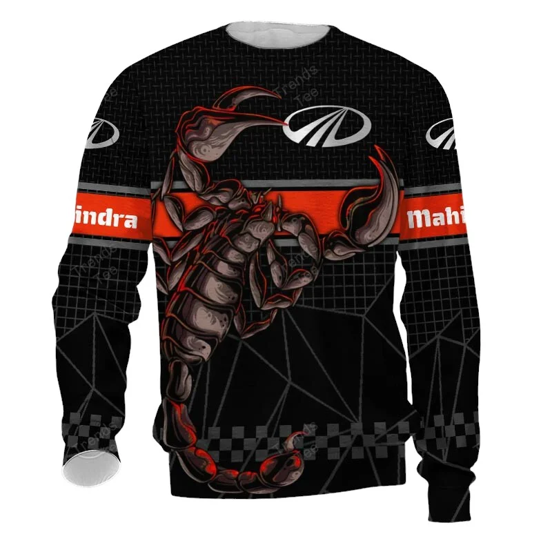 Special Release Brand Mahindra Tractors For Farmers Sweatshirt All Over Prints QSW120724A16SW