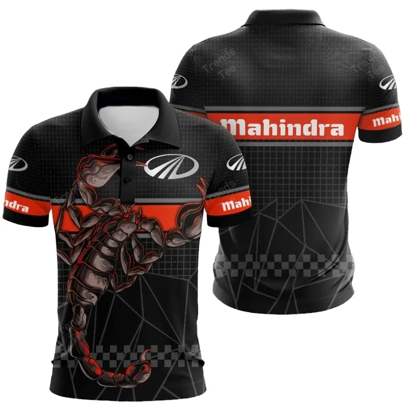 Special Release Brand Mahindra Tractors For Farmers Polo Shirt All Over Prints QPL120724A16PL