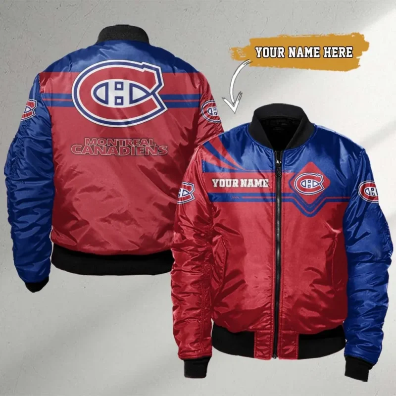 Montreal Canadiens Bomber Mix Color National Hockey League All Over Prints