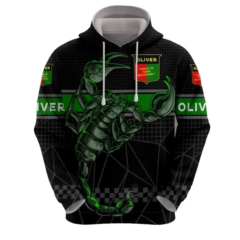 Special Release Brand Oliver Tractors For Farmers Hoodie Shirt All Over Prints  QTS120724A7HD