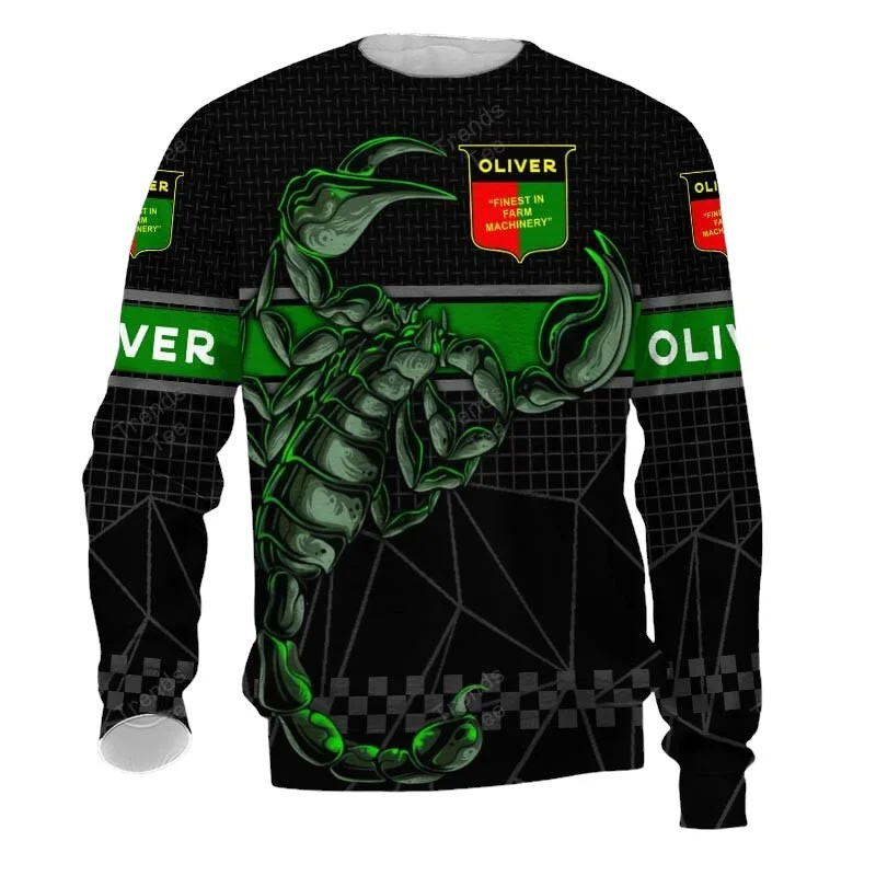 Special Release Brand Oliver Tractors For Farmers Sweatshirt All Over Prints QSW120724A7SW