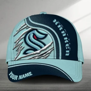 Seattle Kraken Sport Mix Color National Hockey League Caps All Over Prints