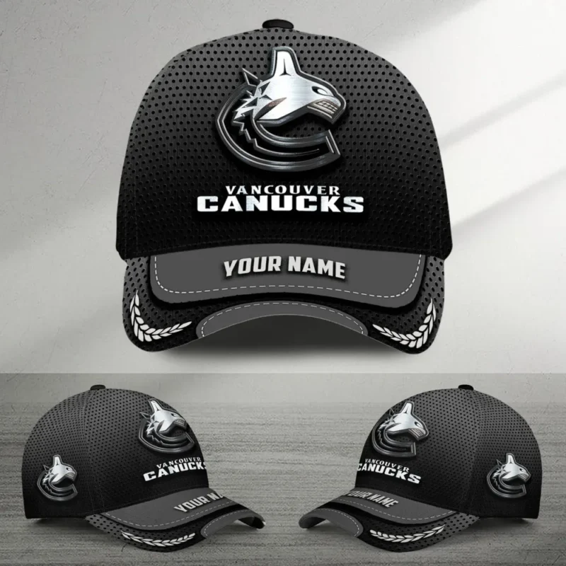 Vancouver Canucks  Sliver Color Mix Carbon Fiber Circle National Hockey League All Over Prints