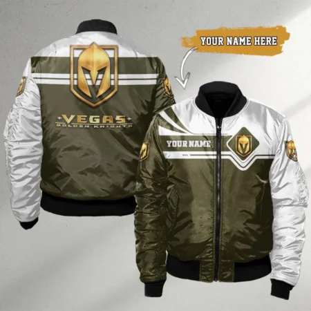 Vegas Golden Knights Bomber Army Color National Hockey League All Over Prints