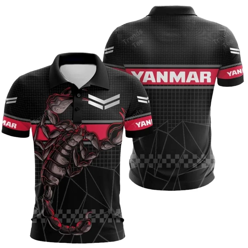 Special Release Brand Yanmar Tractors For Farmers Polo Shirt All Over Prints QPL120724A4PL