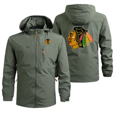 Collection Release Chicago Blackhawks National Hockey League Waterproof Outdoor Jacket BLNHL260824A4CB