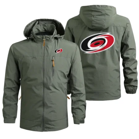 Collection Release Carolina Hurricanes National Hockey League Waterproof Outdoor Jacket BLNHL260824A4CH