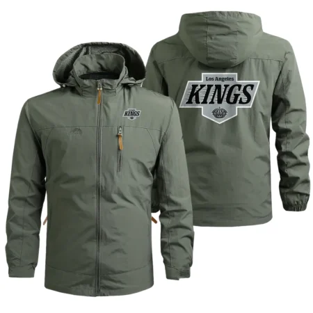 Collection Release Los Angeles Kings National Hockey League Waterproof Outdoor Jacket BLNHL260824A4LAK