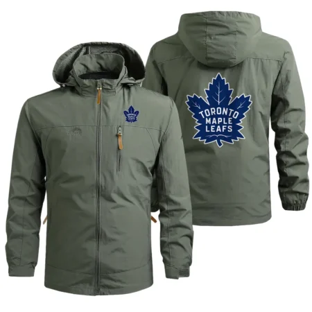 Collection Release Toronto Maple Leafs National Hockey League Waterproof Outdoor Jacket BLNHL260824A4TML