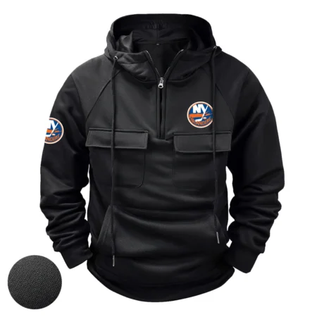 Collection Release New York Islanders National Hockey League Tactical Quarter Zip Hoodie BLNHL260824A2NYI