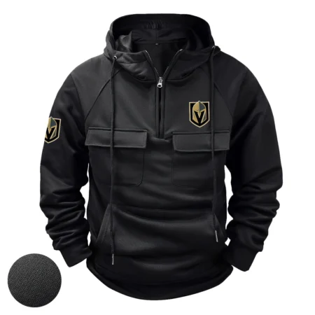 Collection Release Vegas Golden Knights National Hockey League Tactical Quarter Zip Hoodie BLNHL260824A2VGK