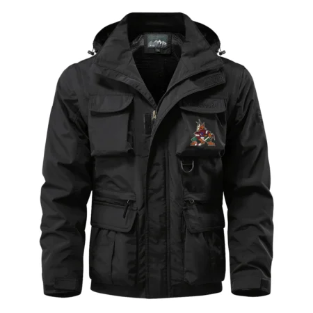 Collection Release Arizona Coyotes National Hockey League Multi Pocket Jacket BLNHL260824A9AC