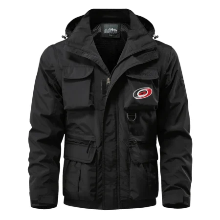 Collection Release Carolina Hurricanes National Hockey League Multi Pocket Jacket BLNHL260824A9CH