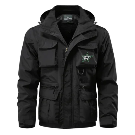 Collection Release Dallas Stars National Hockey League Multi Pocket Jacket BLNHL260824A9DS