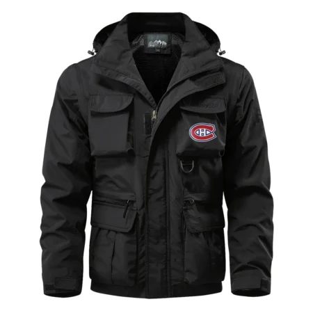 Collection Release Montreal Canadiens National Hockey League Multi Pocket Jacket BLNHL260824A9MC