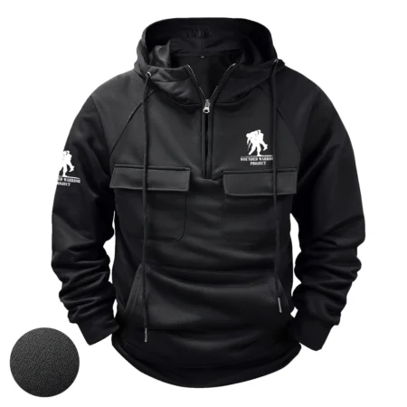 Collection Release Wounded Warrior Project Veteran Tactical Quarter Zip Hoodie BLVTR230824A2WWP