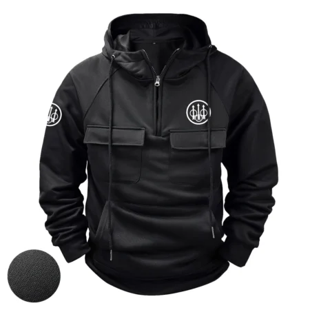 Special Release Beretta Hunting Tactical Quarter Zip Hoodie QTHT160824A4BE