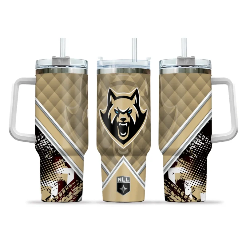 Gift For Fans Stanley 40 OZ Curved Tumbler Albany FireWolves National Lacrosse League All Over Prints HONLL160824T02ALB