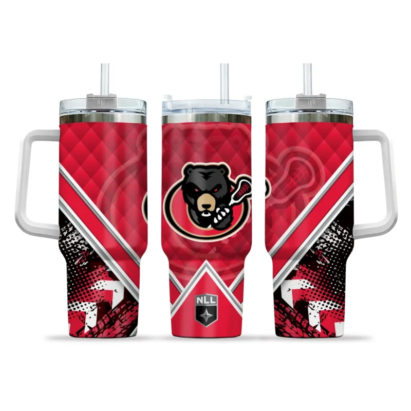 Gift For Fans Stanley 40 OZ Curved Tumbler Ottawa Black Bears National Lacrosse League All Over Prints HONLL160824T02OBB