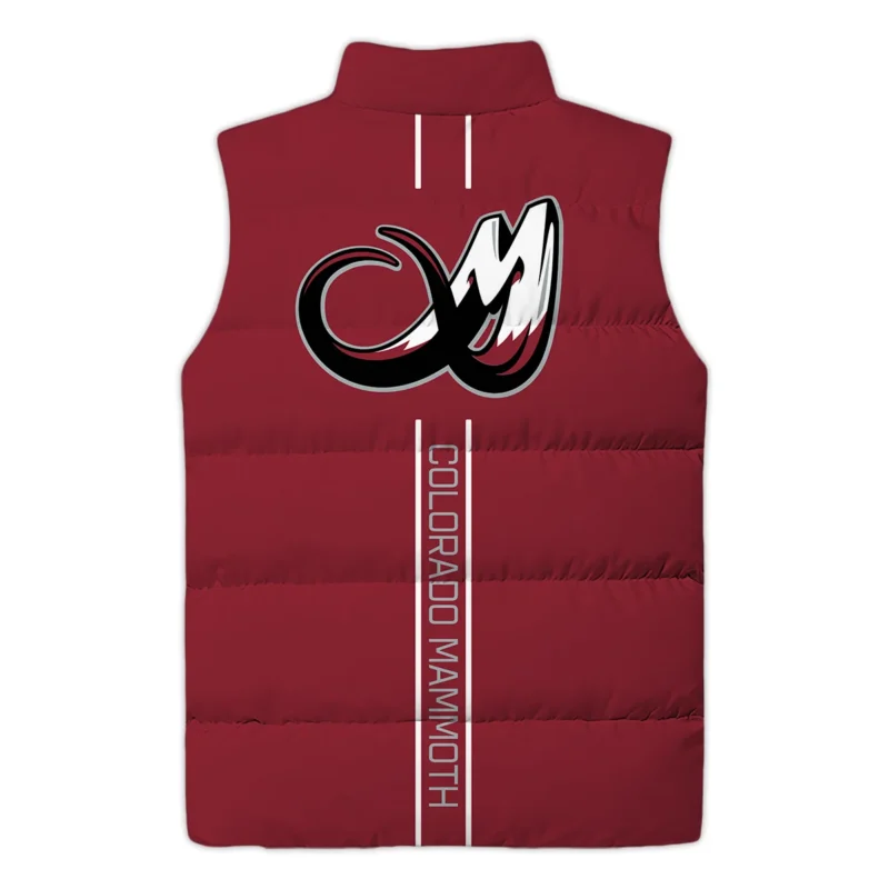 New Release Sleeveless Puffer Jacket Colorado Mammoth National Lacrosse League All Over Prints HONLL080824A01COL