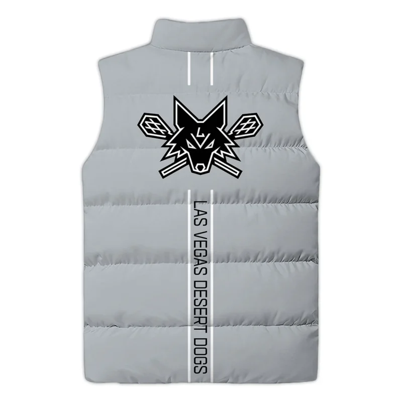 New Release Sleeveless Puffer Jacket Las Vegas Desert Dogs National Lacrosse League All Over Prints HONLL080824A01LVD