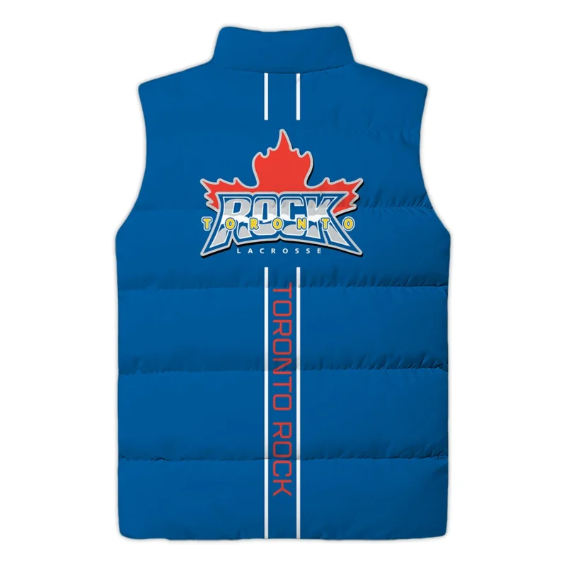 New Release Sleeveless Puffer Jacket Toronto Rock National Lacrosse League All Over Prints HONLL080824A01TOR