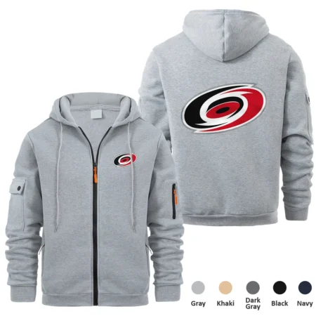 Collection Release Carolina Hurricanes National Hockey League Full Zipper Hoodie BLNHL260824A6CH