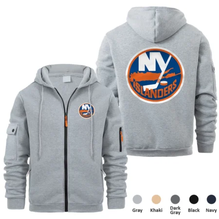 Collection Release New York Islanders National Hockey League Full Zipper Hoodie BLNHL260824A6NYI