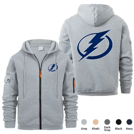 Collection Release Tampa Bay Lightning National Hockey League Full Zipper Hoodie BLNHL260824A6TBL