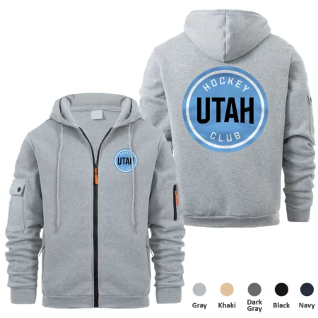 Collection Release Utah Hockey Club National Hockey League Full Zipper Hoodie BLNHL260824A6UHC