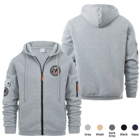 Collection Release Veterans Affairs Veteran Full Zipper Hoodie BLVTR230824A6VA