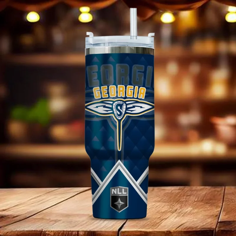 Gift For Fans Stanley 40 OZ Curved Tumbler Georgia Swarm National Lacrosse League All Over Prints HONLL160824T02GEO