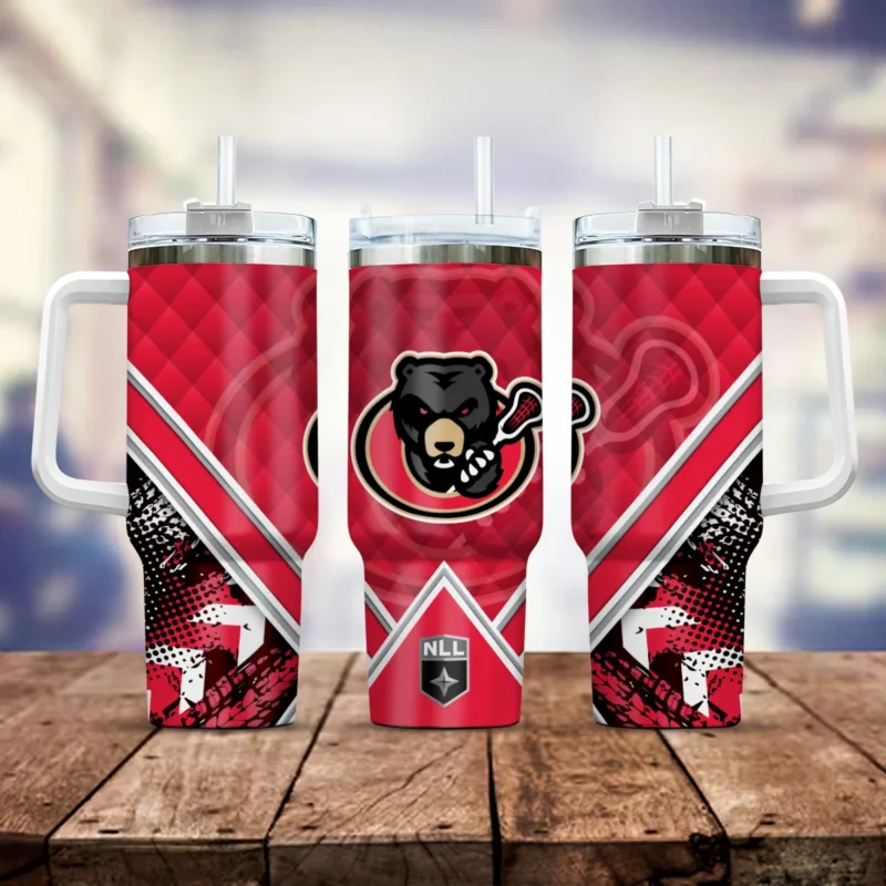 Gift For Fans Stanley 40 OZ Curved Tumbler Ottawa Black Bears National Lacrosse League All Over Prints HONLL160824T02OBB