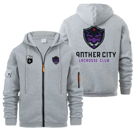 Special Release Panther City Lacrosse National Lacrosse League Full Zipper Hoodie Fashion HONLL210824A02PCL