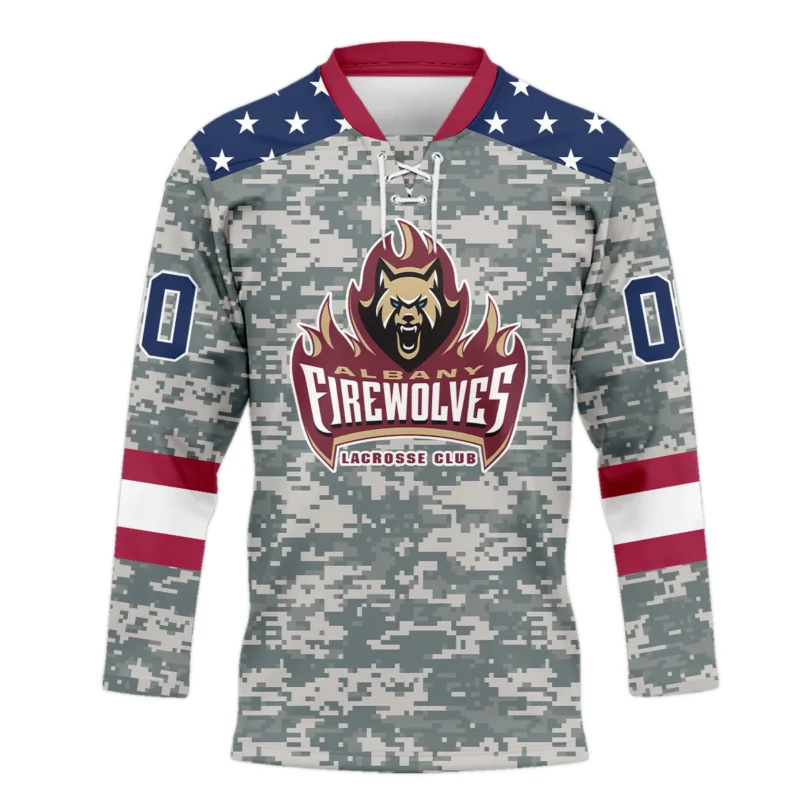 New Release Albany FireWolves Lace Neck Jersey All Over Print HONLL090824A01ALBLNJ