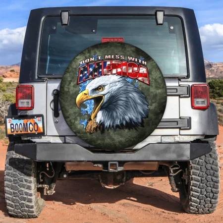 Dont Mess With America U.S. Air Force Spare Tire Cover Customize Your Car Accessories BL160824A4AFLTT