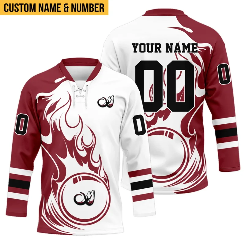 Personalized Gift Colorado Mammoth Color Mix Fire National Lacrosse League Color Mix Fire National Lacrosse League Lace Neck Jersey All Over Print HONLL130824A01COLLNJ