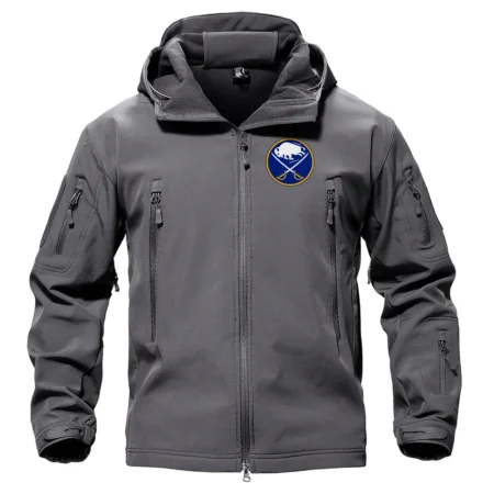 Collection Release Buffalo Sabres Hooded Military Tactical Jacket BLNHL260824A10BS