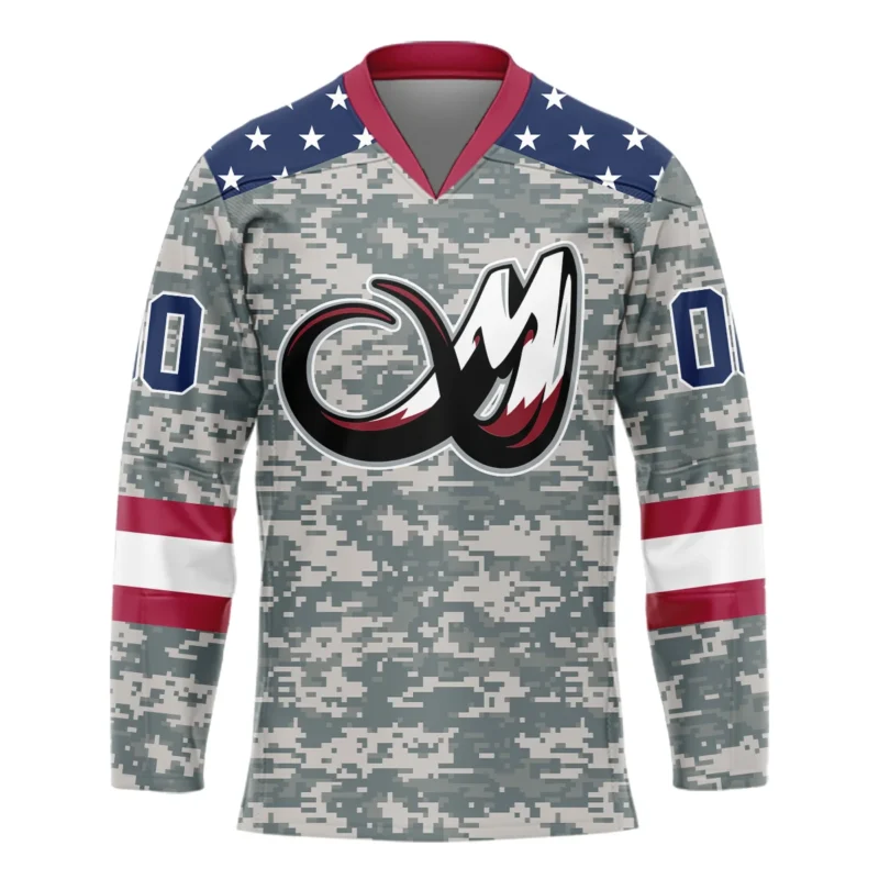 New Release Colorado Mammoth V-Neck Jersey All Over Print HONLL090824A01COLVJ