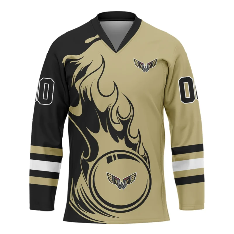 Personalized Gift Philadelphia Wings Color Mix Fire National Lacrosse League V-Neck Jersey All Over Print HONLL130824A01PHIVJ